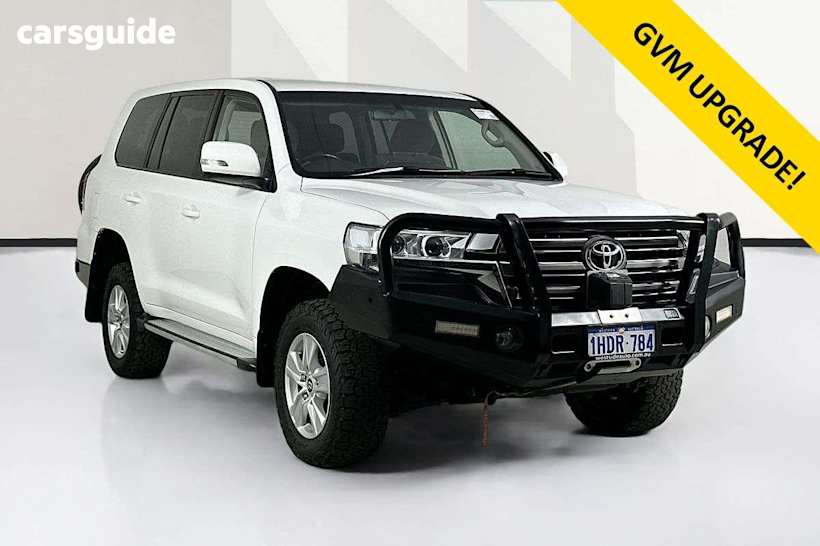 White 2020 Toyota Landcruiser Wagon Lc200 Gxl (4X4)