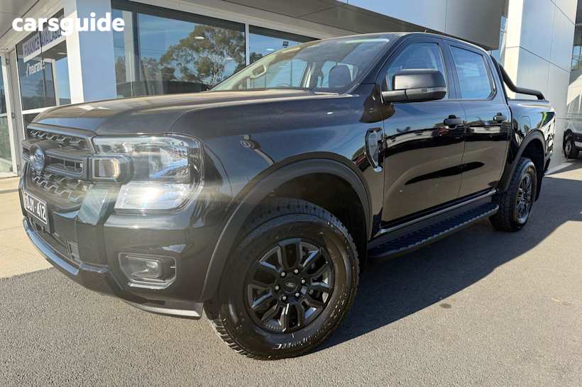 Black 2024 Ford Ranger Double Cab Pick Up Xl 2.0 (4X4) Black Edition
