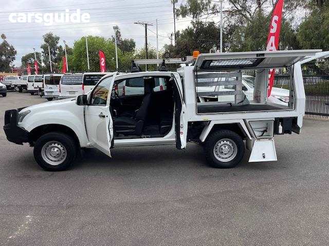 White 2020 Isuzu D-MAX Space Cab Chassis Sx (4X4)