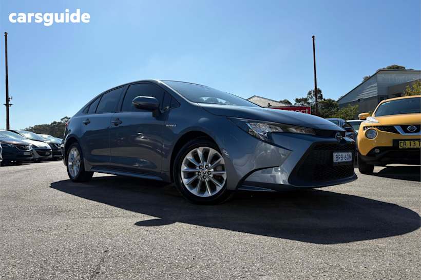 Grey 2021 Toyota Corolla Wagon Touring Wxb (Hybrid)