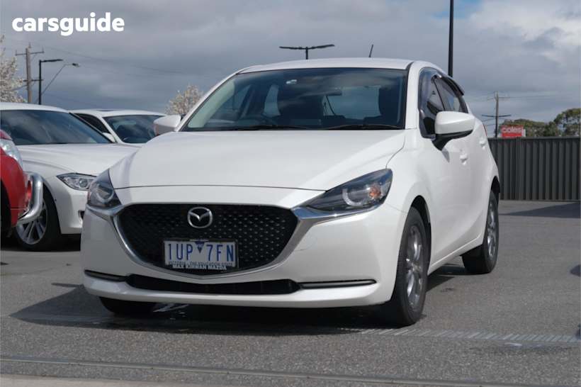 White 2021 Mazda Mazda2 Hatch G15 PURE F
