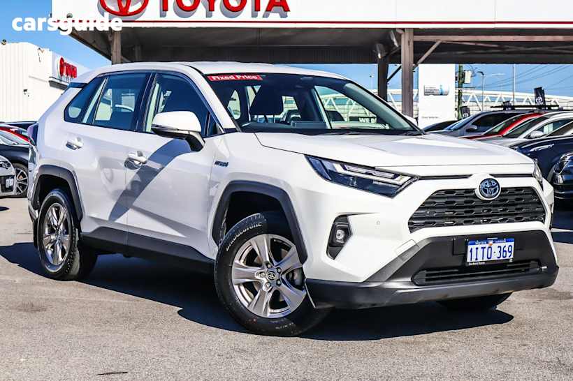 White 2023 Toyota RAV4 SUV GX 4X4