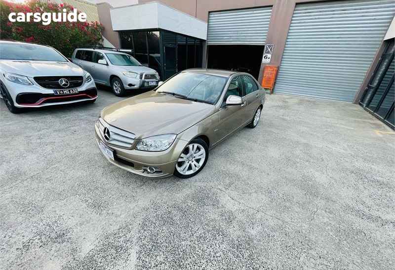 Gold 2008 Mercedes-Benz C220 Sedan Cdi Avantgarde
