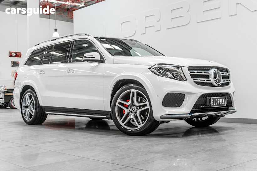 White 2018 Mercedes-Benz GLS350 Wagon D 4Matic Sport