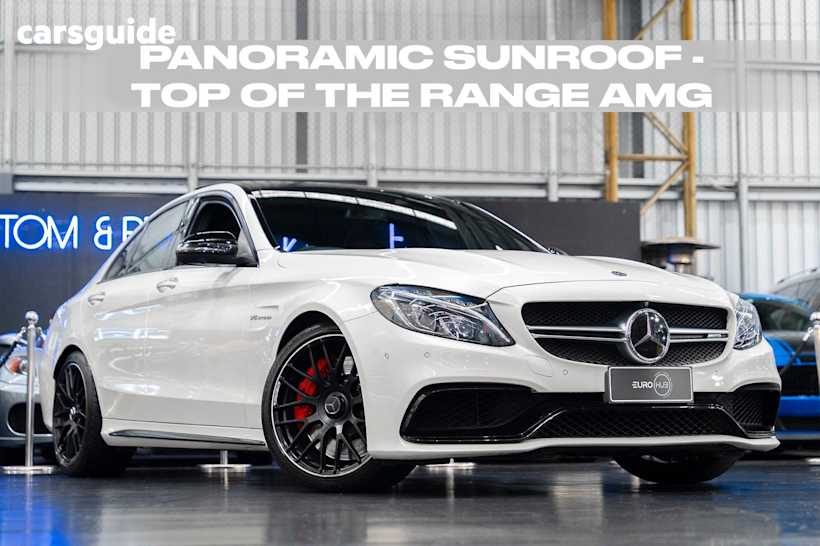White 2017 Mercedes-Benz C-CLASS Sedan C63 AMG S R