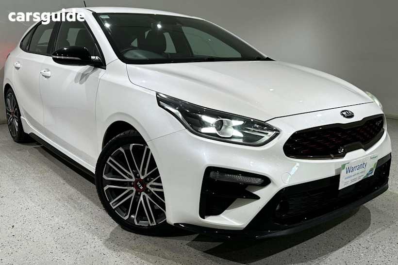 White 2021 Kia Cerato Hatch GT F