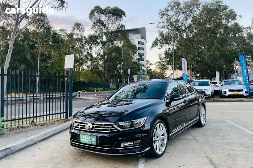 Black 2016 Volkswagen Passat Sedan 132 TSI 3C MY16