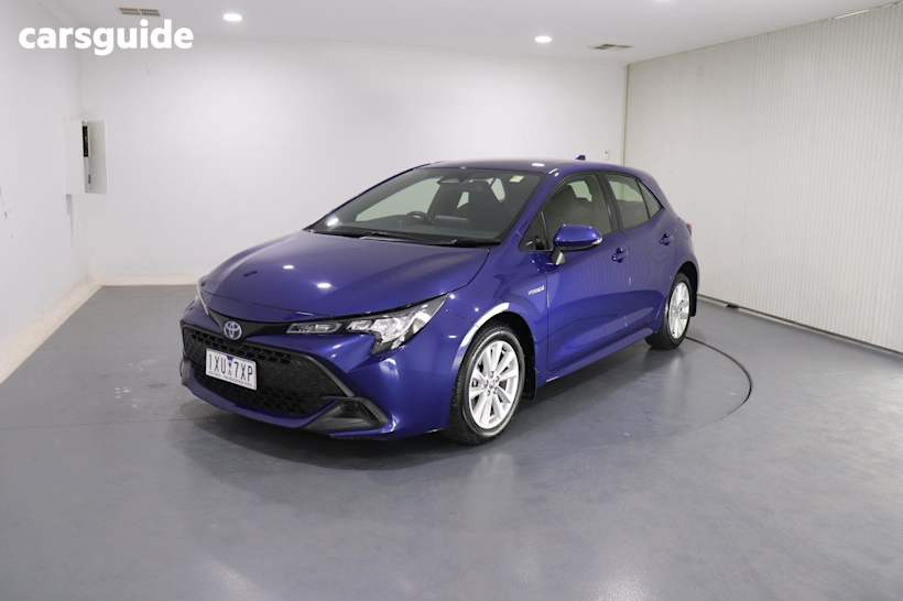 Blue 2023 Toyota Corolla Hatch ASCENT SPORT HYBRID F