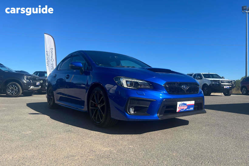 Blue 2017 Subaru WRX Sedan PREMIUM 4WD