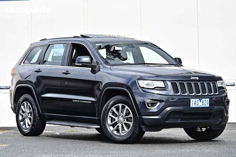 Grey 2013 Jeep Grand Cherokee SUV LAREDO R