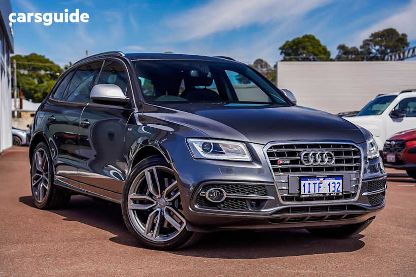 Grey 2014 Audi SQ5 SUV TDI 4WD