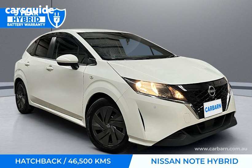 White 2021 Nissan Note Hatch X