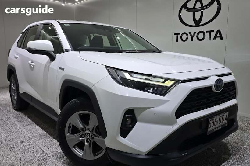 White 2022 Toyota RAV4 SUV GX F