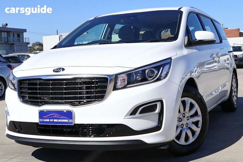 White 2020 Kia Carnival SUV S F