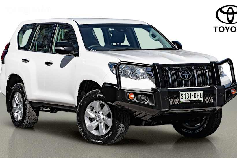 White 2021 Toyota Landcruiser Prado SUV GX 4X4