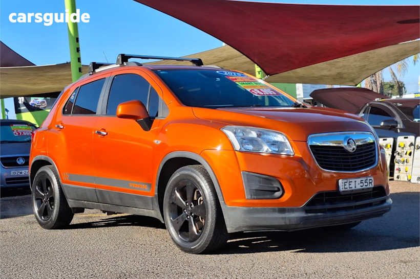 Orange 2015 Holden Trax Wagon Ls Active