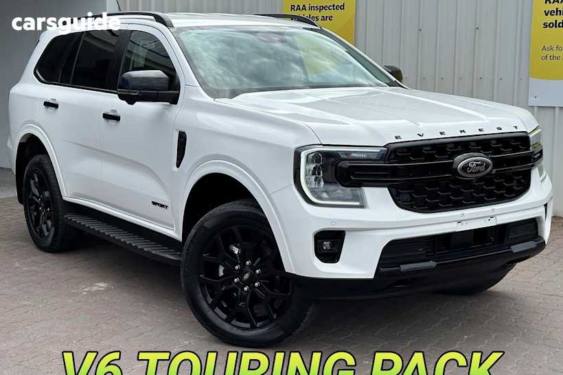 White 2024 Ford Everest SUV SPORT 4X4
