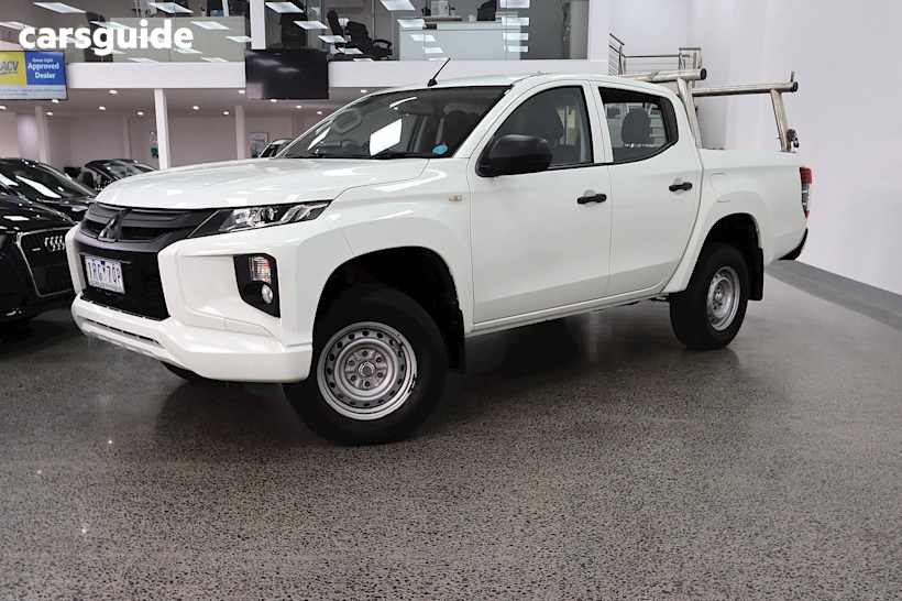 White 2019 Mitsubishi Triton Ute Tray GLX 4X4