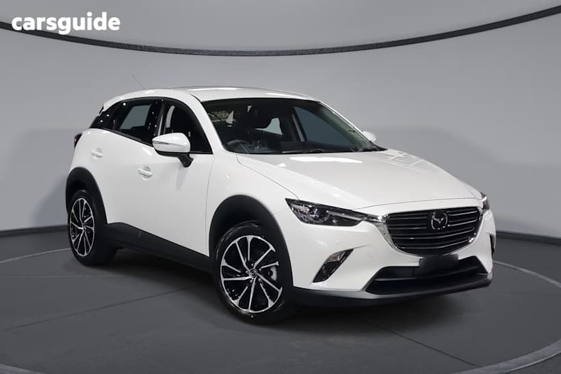 White 2025 Mazda CX-3 SUV G20 EVOLVE F