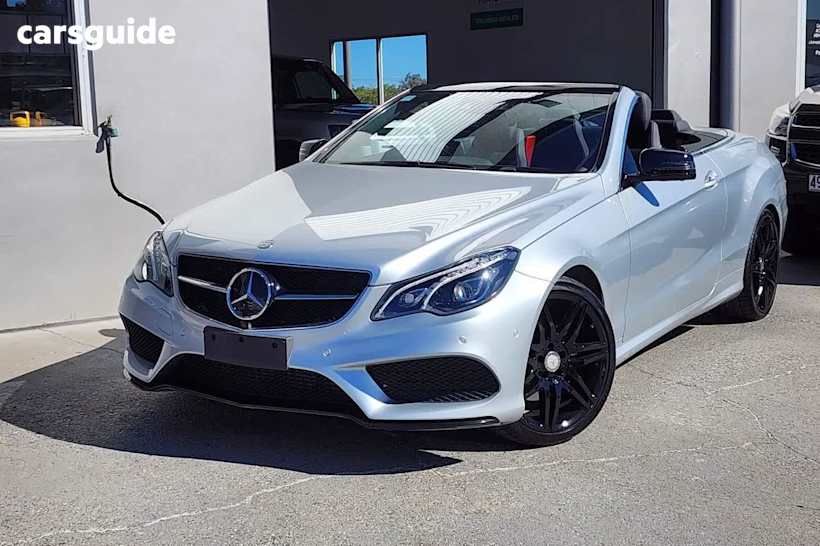Silver 2016 Mercedes-Benz E250 Cabriolet