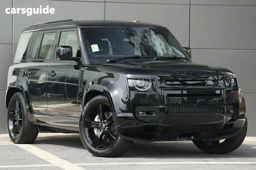 Black 2025 Land Rover Defender Wagon 110 D350 X-Dynamic Hse (257Kw)