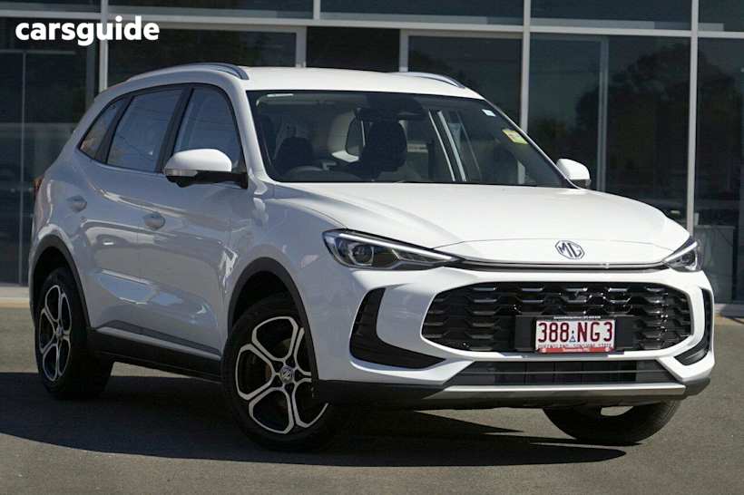 White 2025 MG ZS SUV