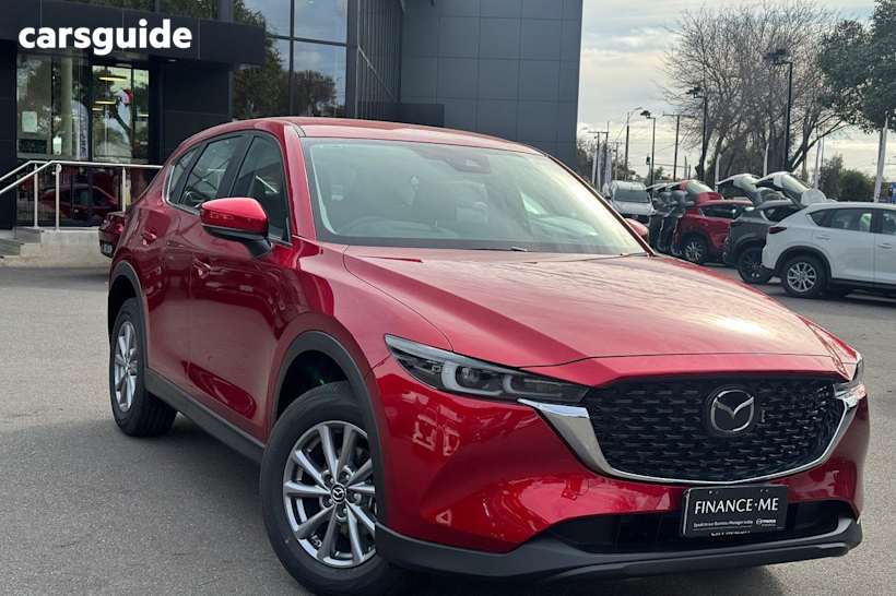 Red 2024 Mazda CX-5 Wagon G25 Maxx Sport (Awd)