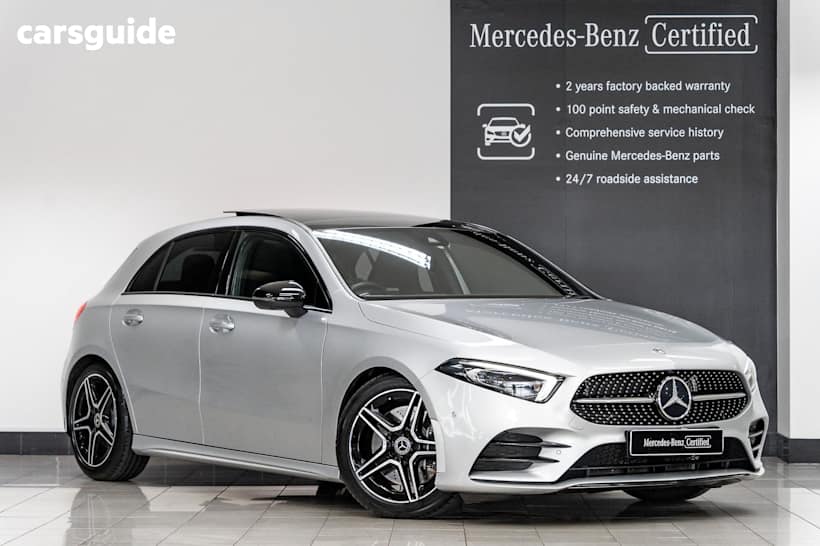 Silver 2019 Mercedes-Benz A250 Hatchback