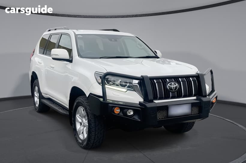 White 2021 Toyota Landcruiser Prado SUV GXL 4X4