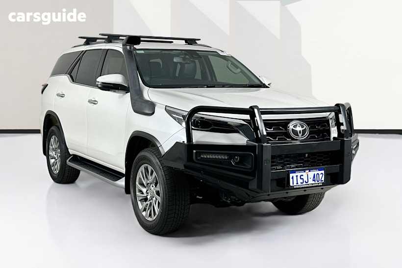 White 2022 Toyota Fortuner Wagon Crusade