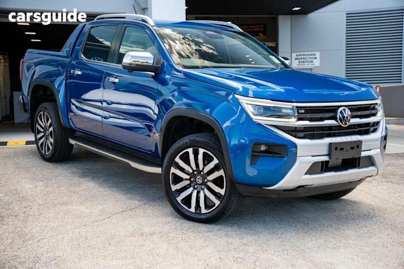 Blue 2024 Volkswagen Amarok Dual Cab Utility Aventura Tdi600 4Motion