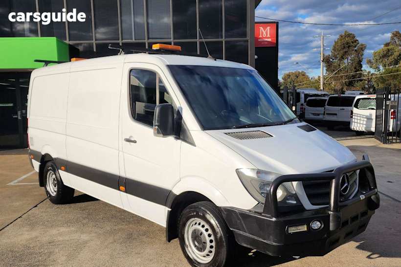 White 2018 Mercedes-Benz Sprinter Commercial 416CDI R