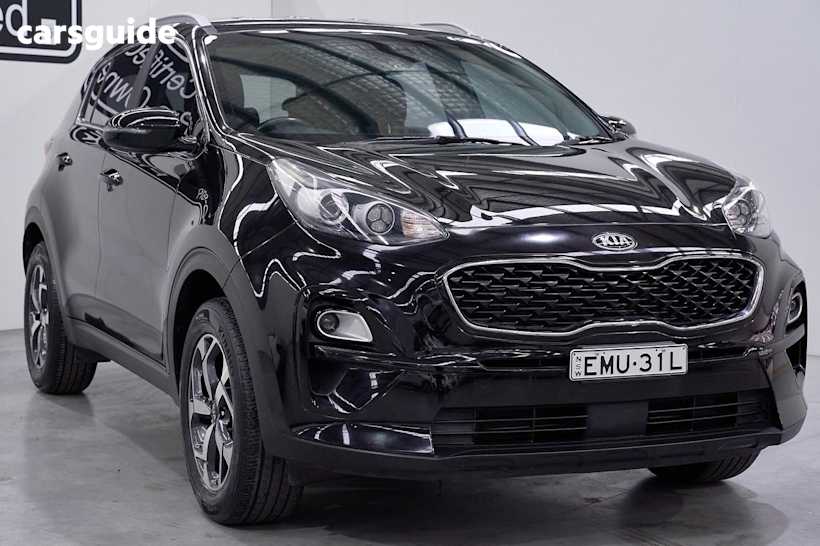 Black 2019 Kia Sportage SUV S F