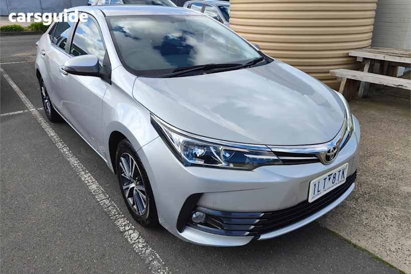 Silver 2017 Toyota Corolla Sedan SX F