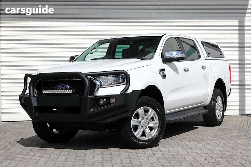 White 2022 Ford Ranger Ute Tray XLT 4X4