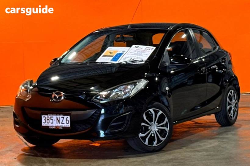 Black 2013 Mazda 2 Hatchback Neo