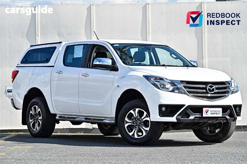White 2020 Mazda BT-50 Ute Tray XTR HI-RIDER R