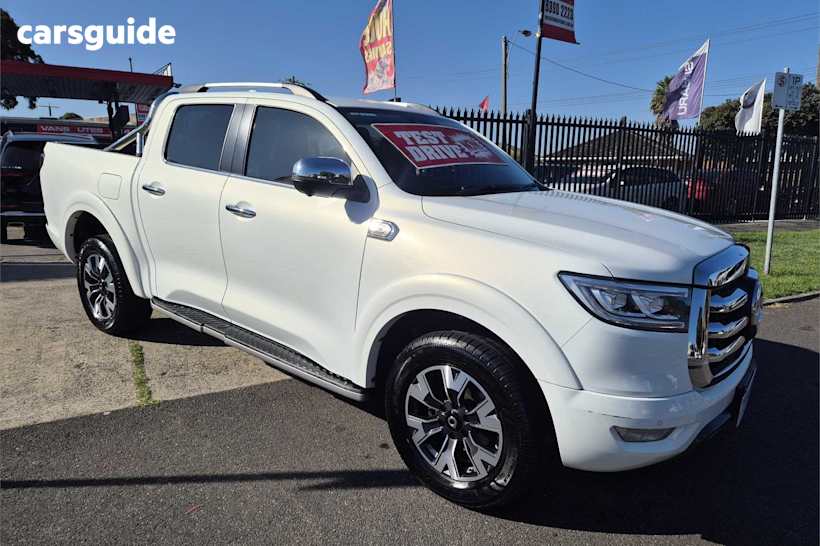 White 2022 GWM UTE Dual Cab Utility Cannon (4X4)