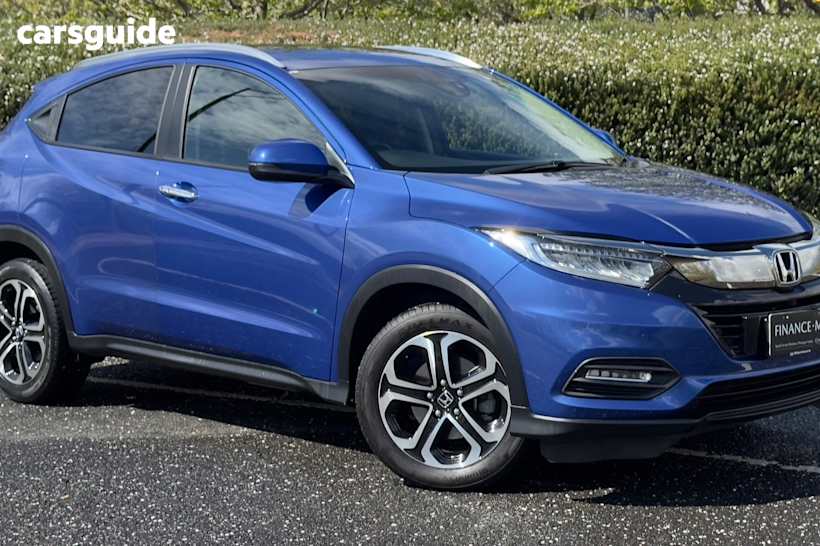 Blue 2020 Honda HR-V SUV VTI-LX F
