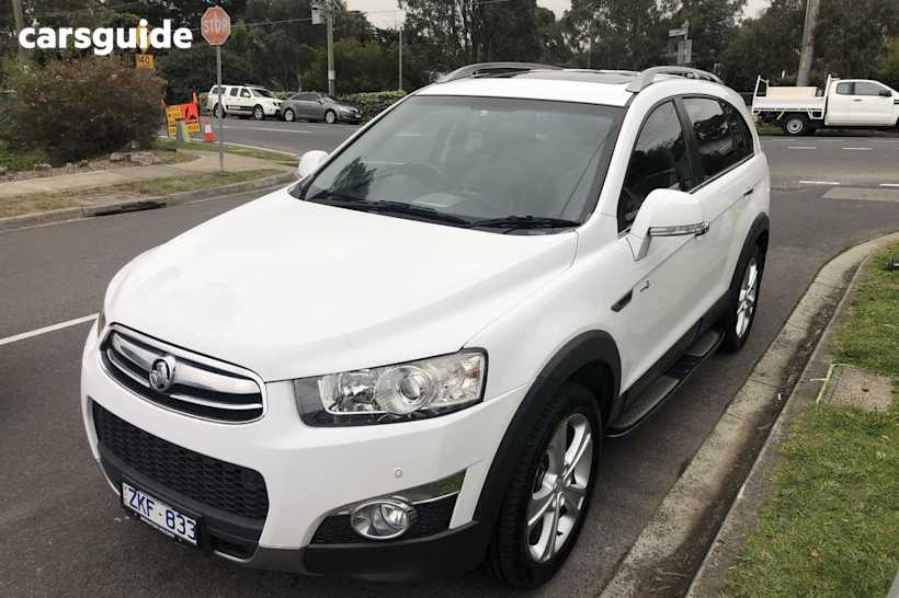 White 2013 Holden Captiva SUV LX