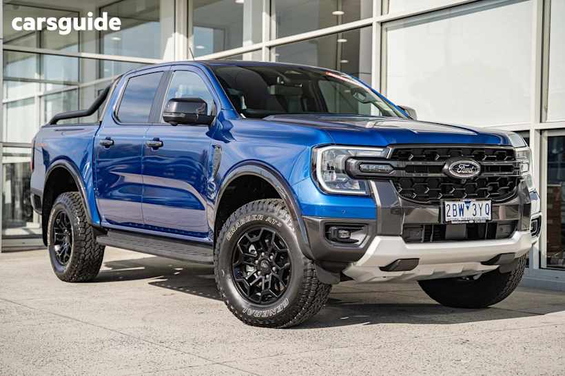 Blue 2024 Ford Ranger Double Cab Pick Up Tremor