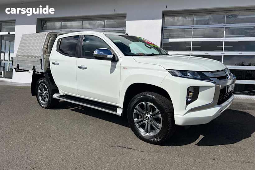 White 2021 Mitsubishi Triton Ute Tray GLX-R 4X4