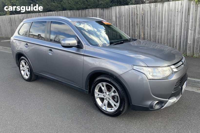 Grey 2014 Mitsubishi Outlander Wagon Ls (4X4)