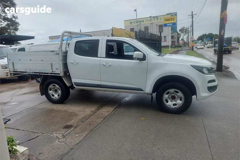 White 2018 Holden Colorado Ute Tray LS R