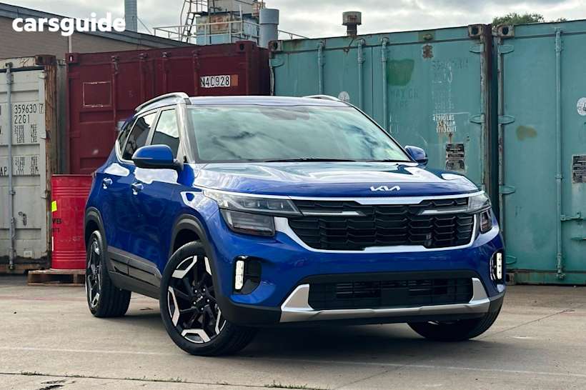Blue 2025 Kia Seltos SUV GT-LINE 4X4