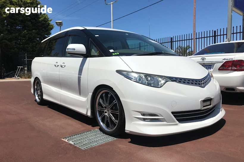White 2006 Toyota Estima OtherCar AERAS G PACKAGE 3.5L V6