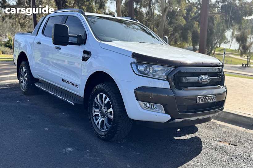 White 2017 Ford Ranger Dual Cab Pick-up Wildtrak 3.2 (4X4)