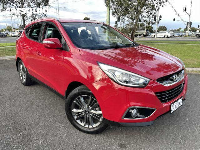 Red 2015 Hyundai IX35 SUV SE F