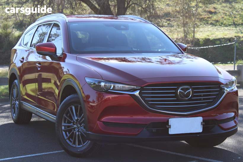 Red 2020 Mazda CX-8 SUV SPORT F