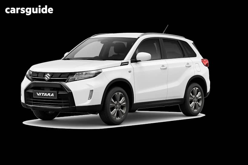 White 2024 Suzuki Vitara SUV F